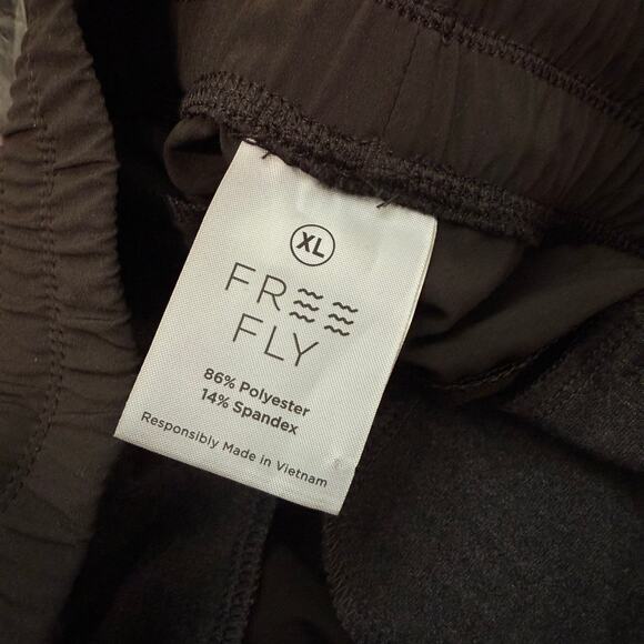 FreeFly Women's Breeze Shorts Pull On Black XL Lightweight Active Athleisure - Picture 5 of 7